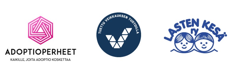 adoptioperheet ry ja lasten kesä ry logot