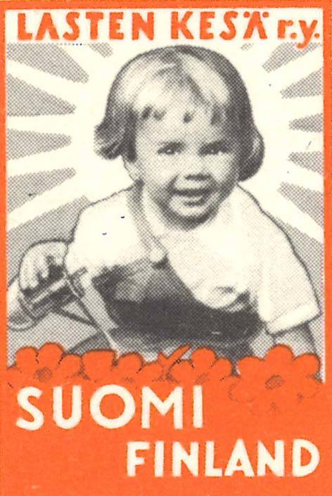 postimerkki Lasten Kesä ry